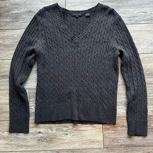 Jeanne Pierre Cotton‎ Cable Knit Sweater Size Medium